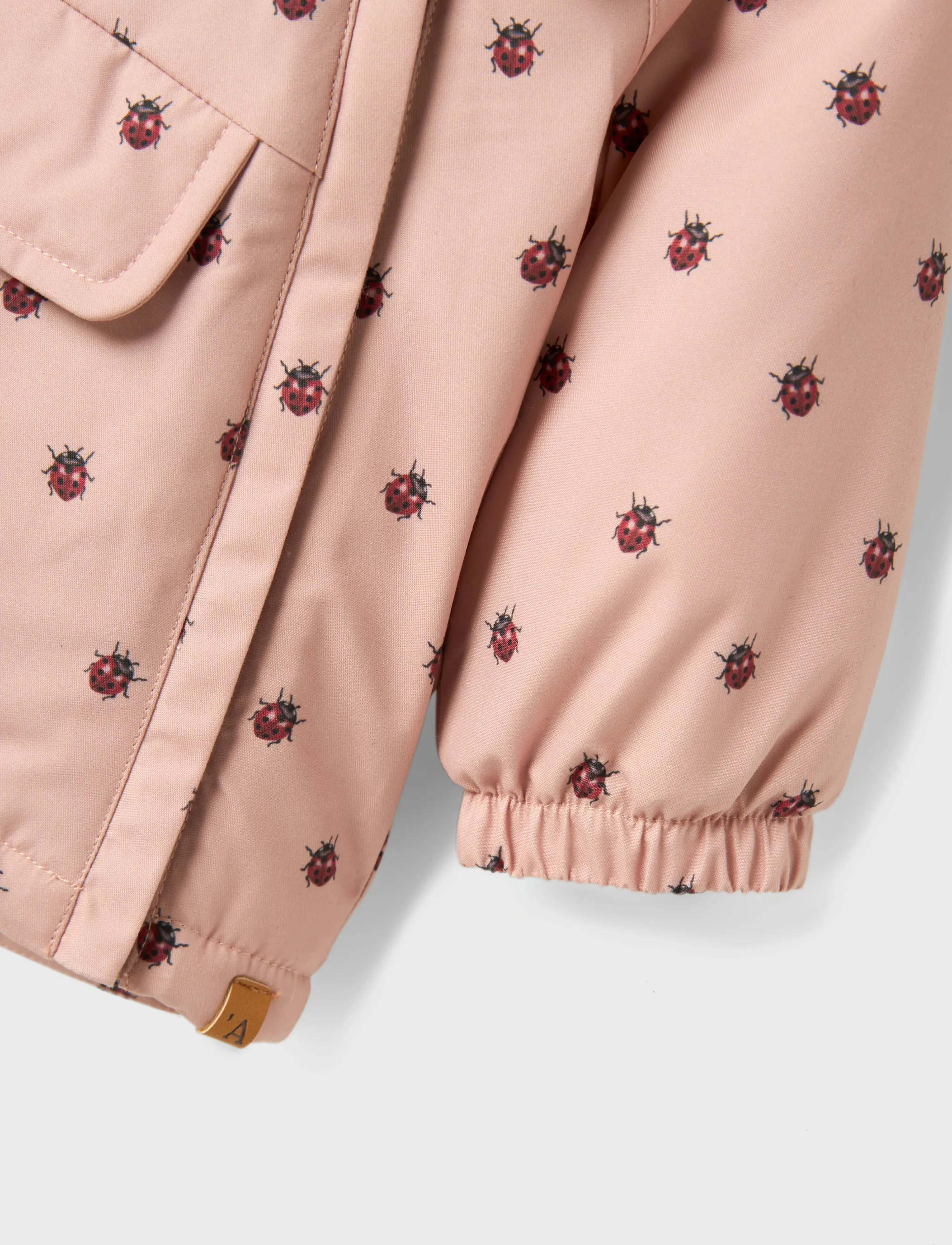 Lil'Atelier - NBFLASNOW05 JKT AOP FO LIL - veste rembourrée - misty rose - 3