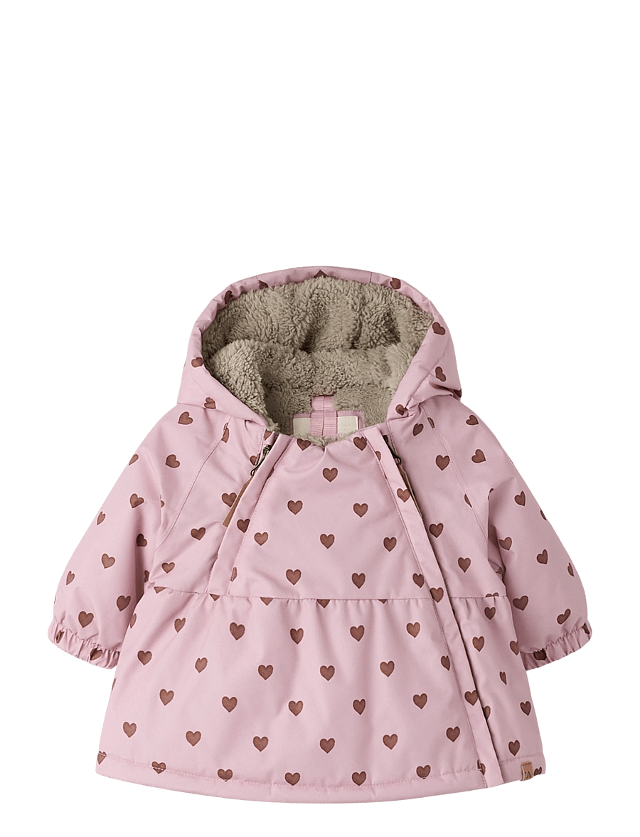 Lil'Atelier - NBFLASNOW05 JKT AOP FO LIL - dunjakker - zephyr - 0