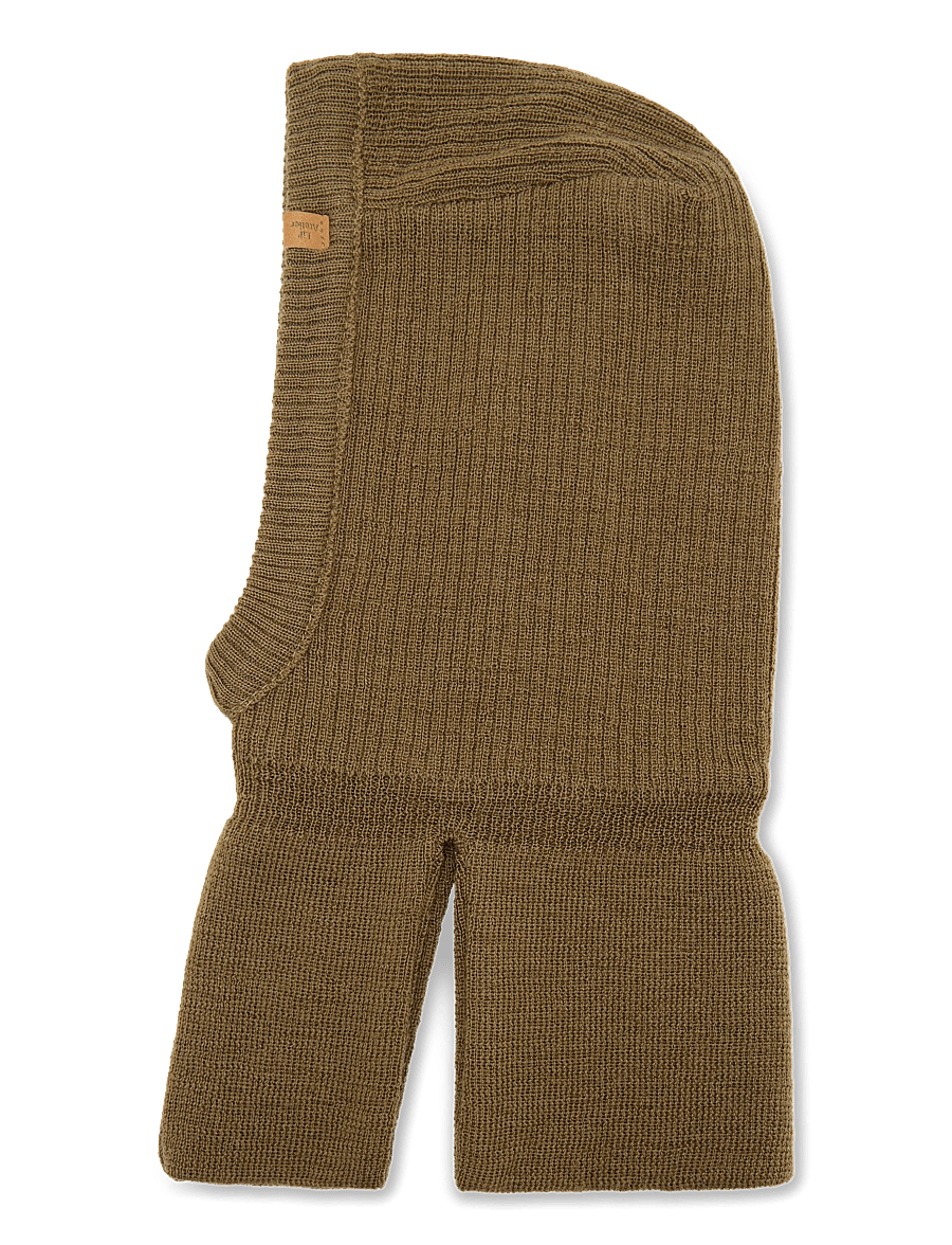 Lil'Atelier - NBNNANSON KNIT BALACLAVA LIL - talvised aksessuaarid - kangaroo - 1