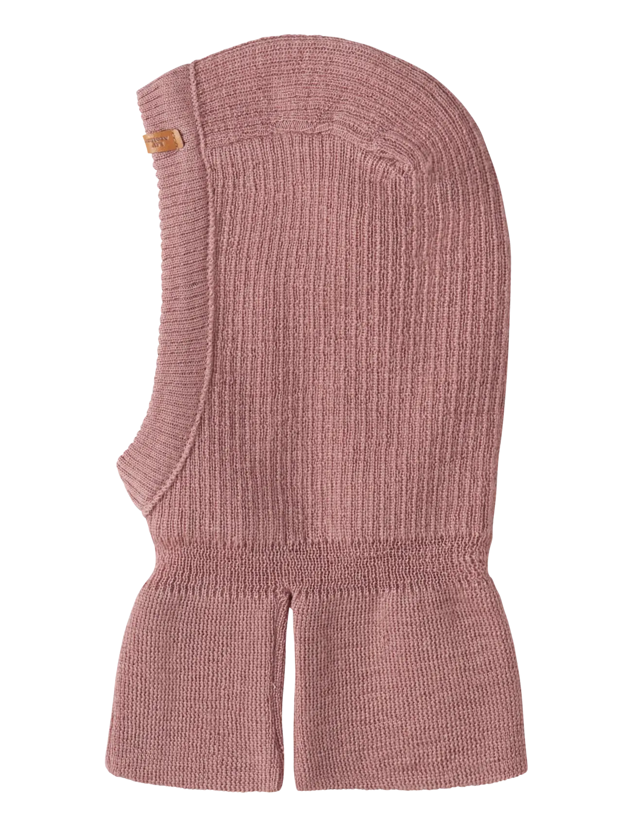 Lil'Atelier Nbnnanson Knit Balaclava Lil, 40-44, Pink, Hovedbeklædning > Balaclava, Børn