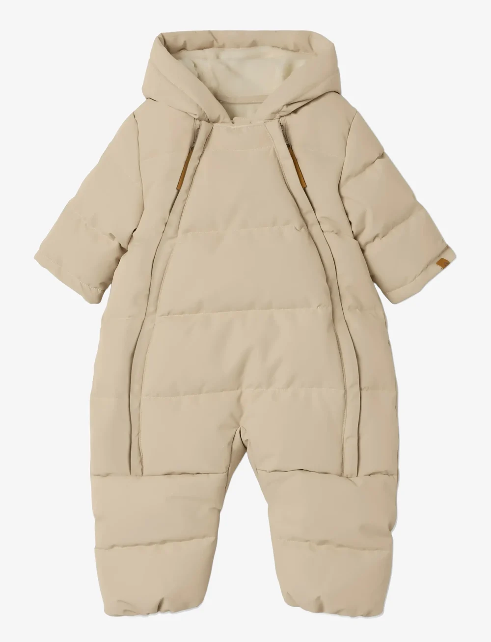 Lil'Atelier - NBFLAMEDOW03 PUFFER SNOWSUIT FO LIL - schneeanzug - oxford tan - 1