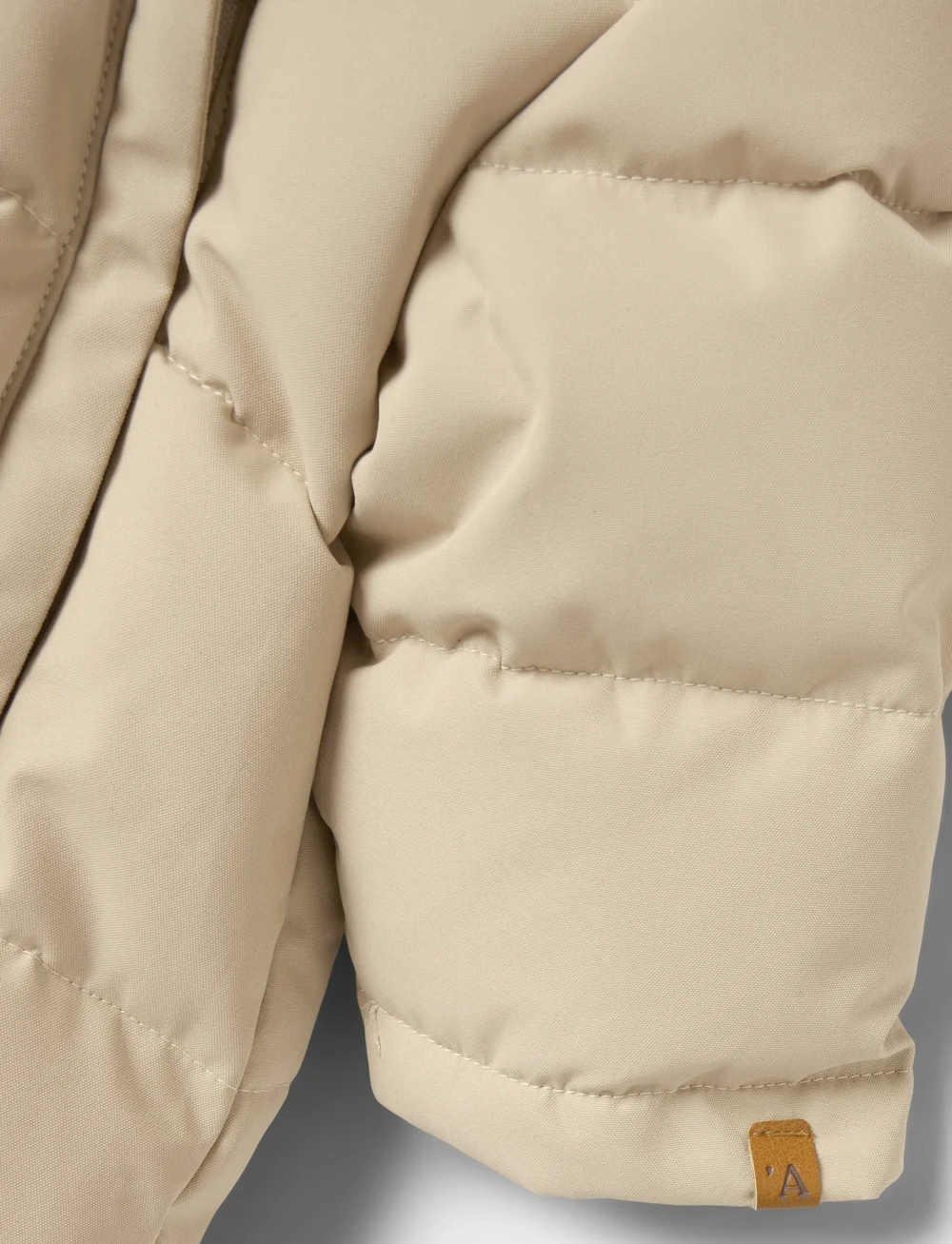 Lil'Atelier - NBFLAMEDOW03 PUFFER SNOWSUIT FO LIL - schneeanzug - oxford tan - 3