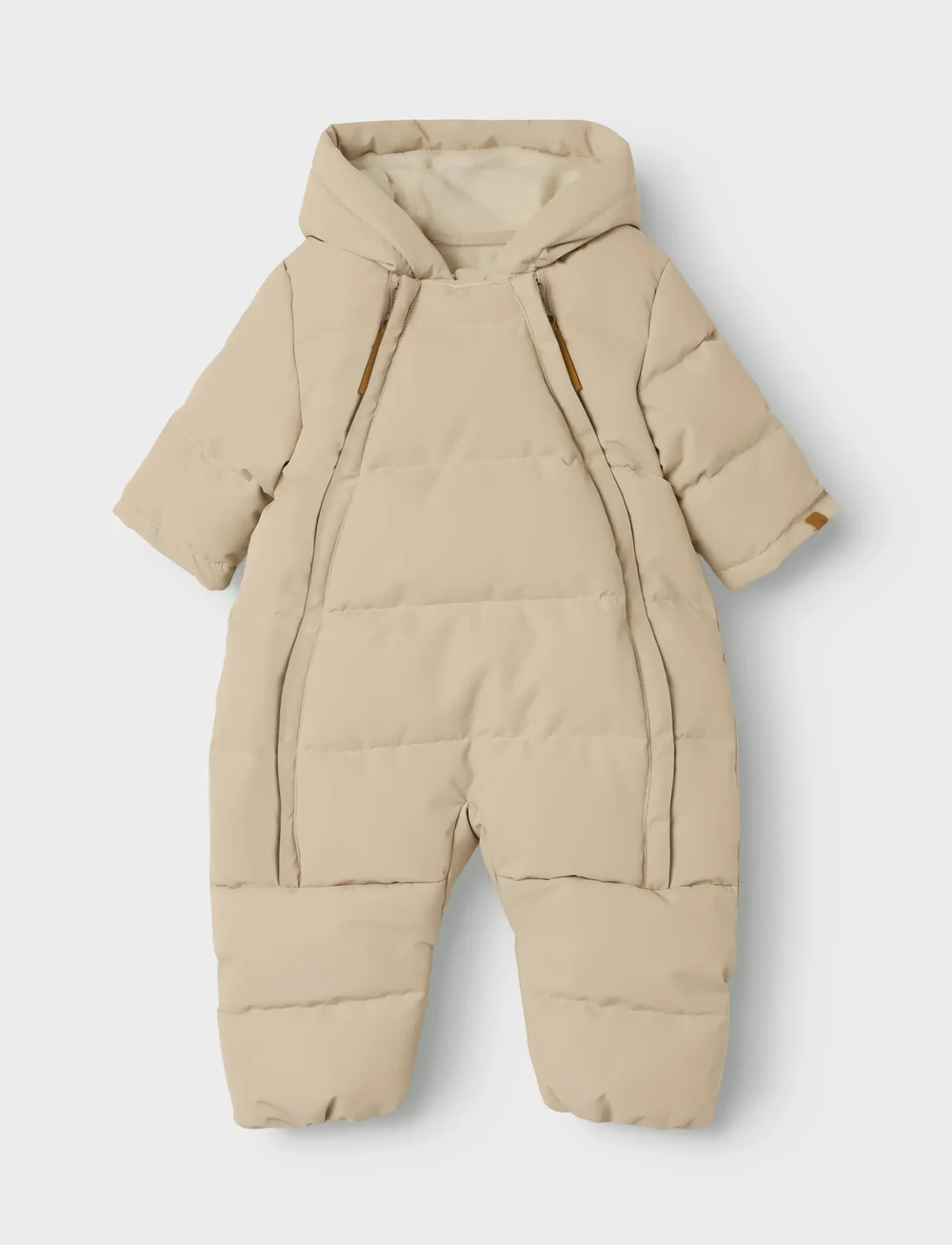Lil'Atelier - NBFLAMEDOW03 PUFFER SNOWSUIT FO LIL - schneeanzug - oxford tan - 4