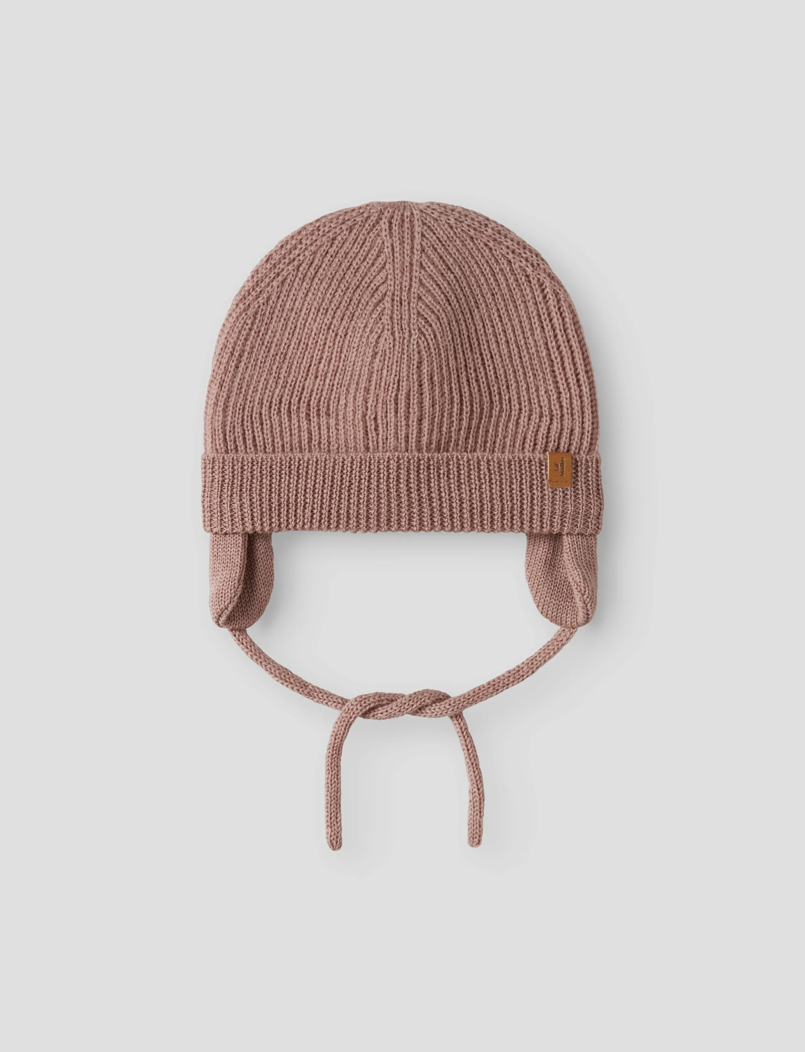 Lil'Atelier Nbnnanson Knit Hat Lil, 34-39, Hats, Rosa - Beanie, Kinder