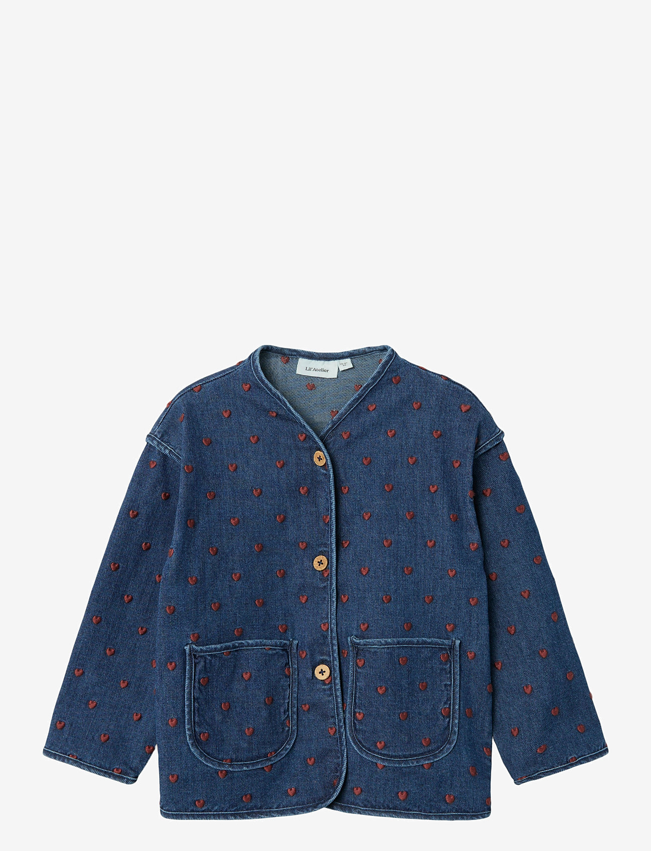 Lil'Atelier - NMFLIVA LS DNM JACKET 2001-ES LIL - dark blue denim - 0