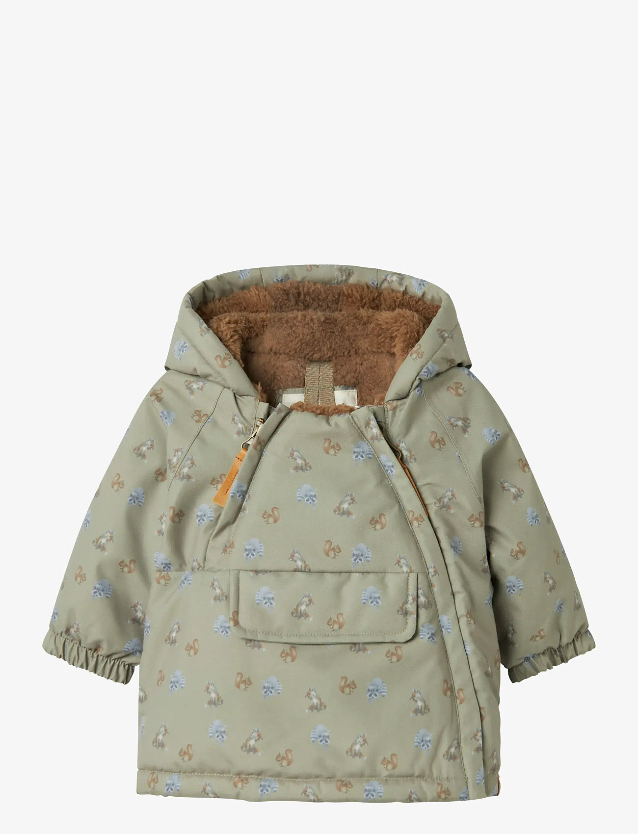 Lil'Atelier - NBMLASNOW05 JKT AOP FO LIL - daunen- und steppjacken - overland trek - 1