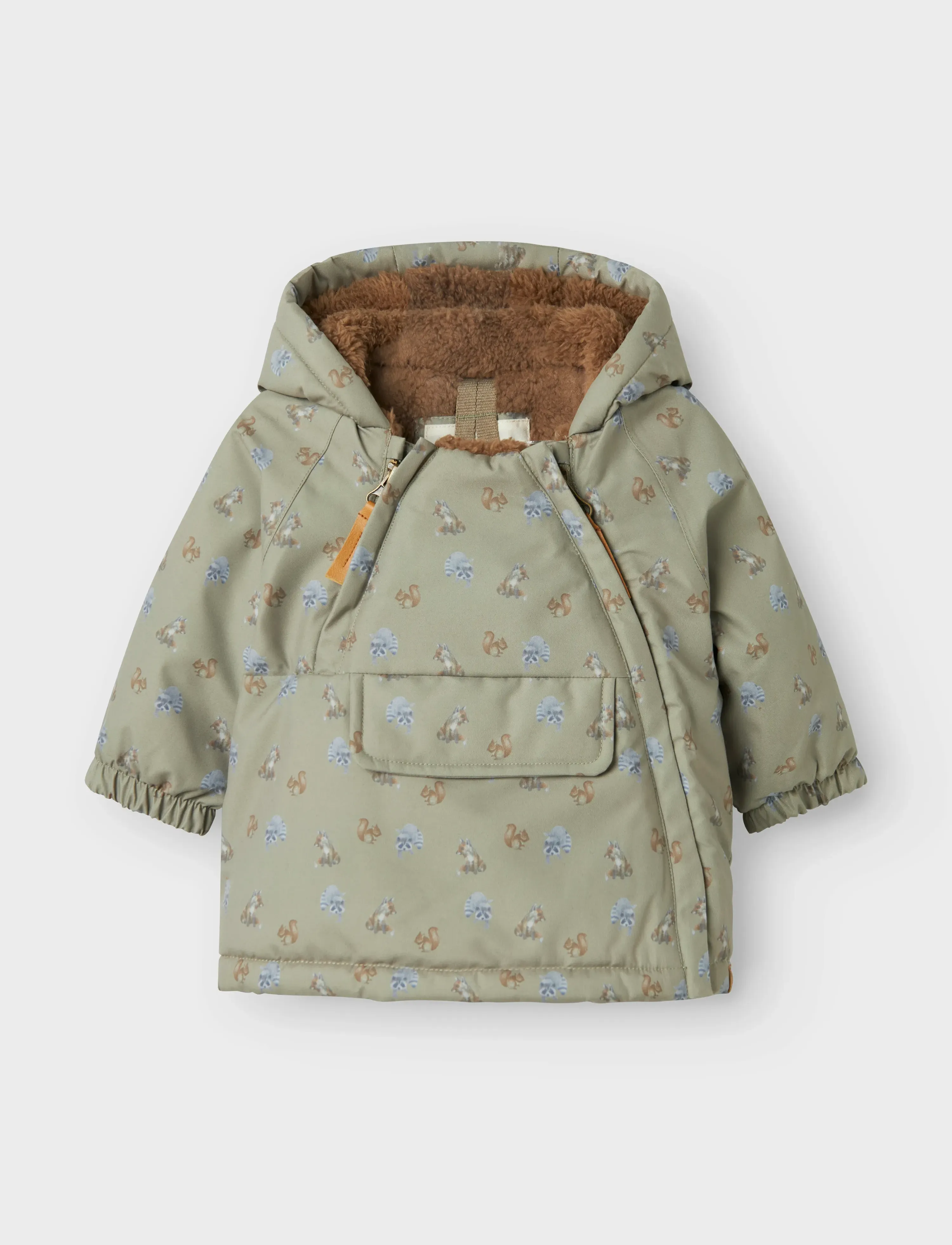 Lil'Atelier - NBMLASNOW05 JKT AOP FO LIL - dunjakker - overland trek - 5
