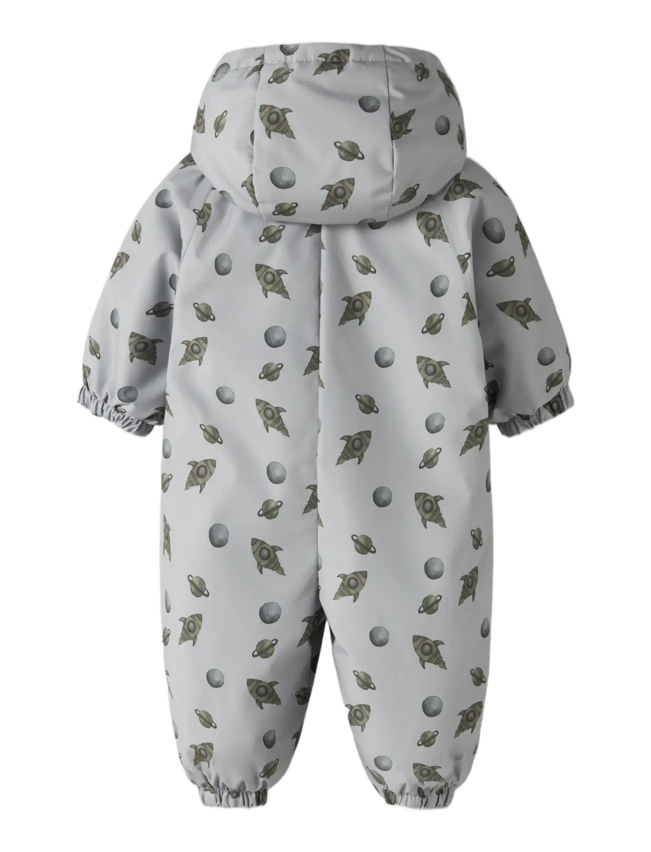 Lil'Atelier - NBMLASNOW05 SUIT AOP FO LIL - thermo overalls - sleet - 1