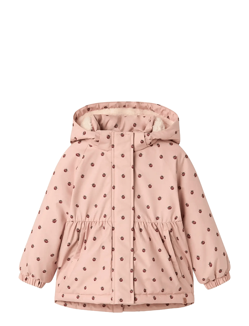 Lil'Atelier - NMFLASNOW05 JKT AOP FO LIL - parkas - misty rose - 1