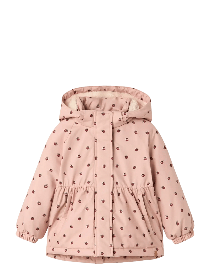 Lil'Atelier - NMFLASNOW05 JKT AOP FO LIL - parkas - misty rose - 3