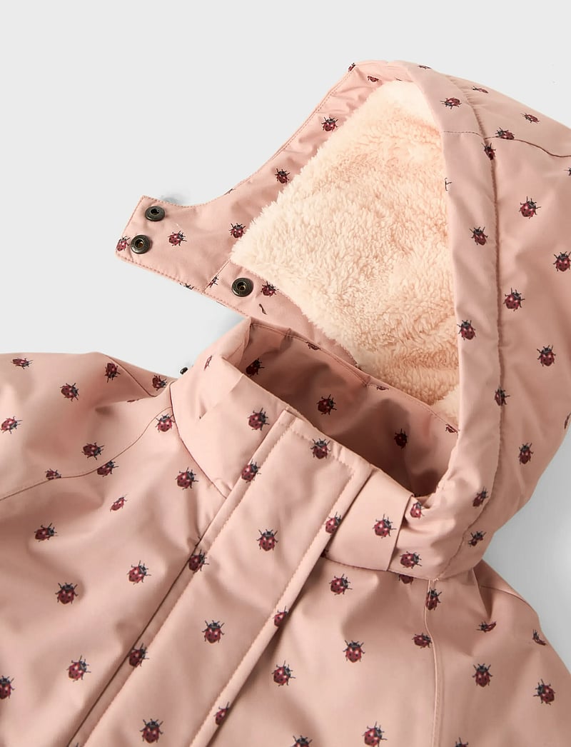 Lil'Atelier - NMFLASNOW05 JKT AOP FO LIL - parkas - misty rose - 5