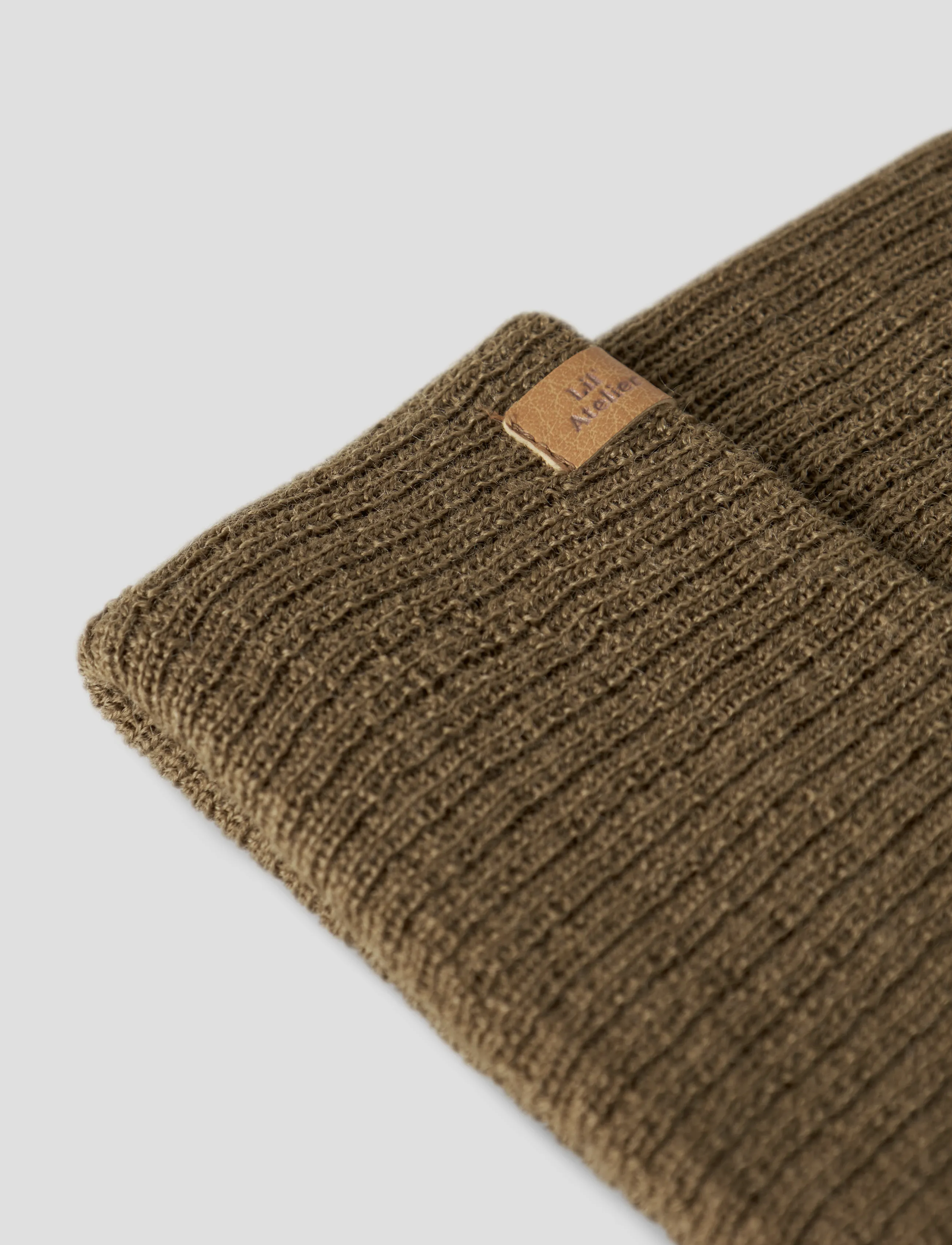 Lil'Atelier - NMNNANSON KNIT HAT1 LIL - beanies - kangaroo - 3