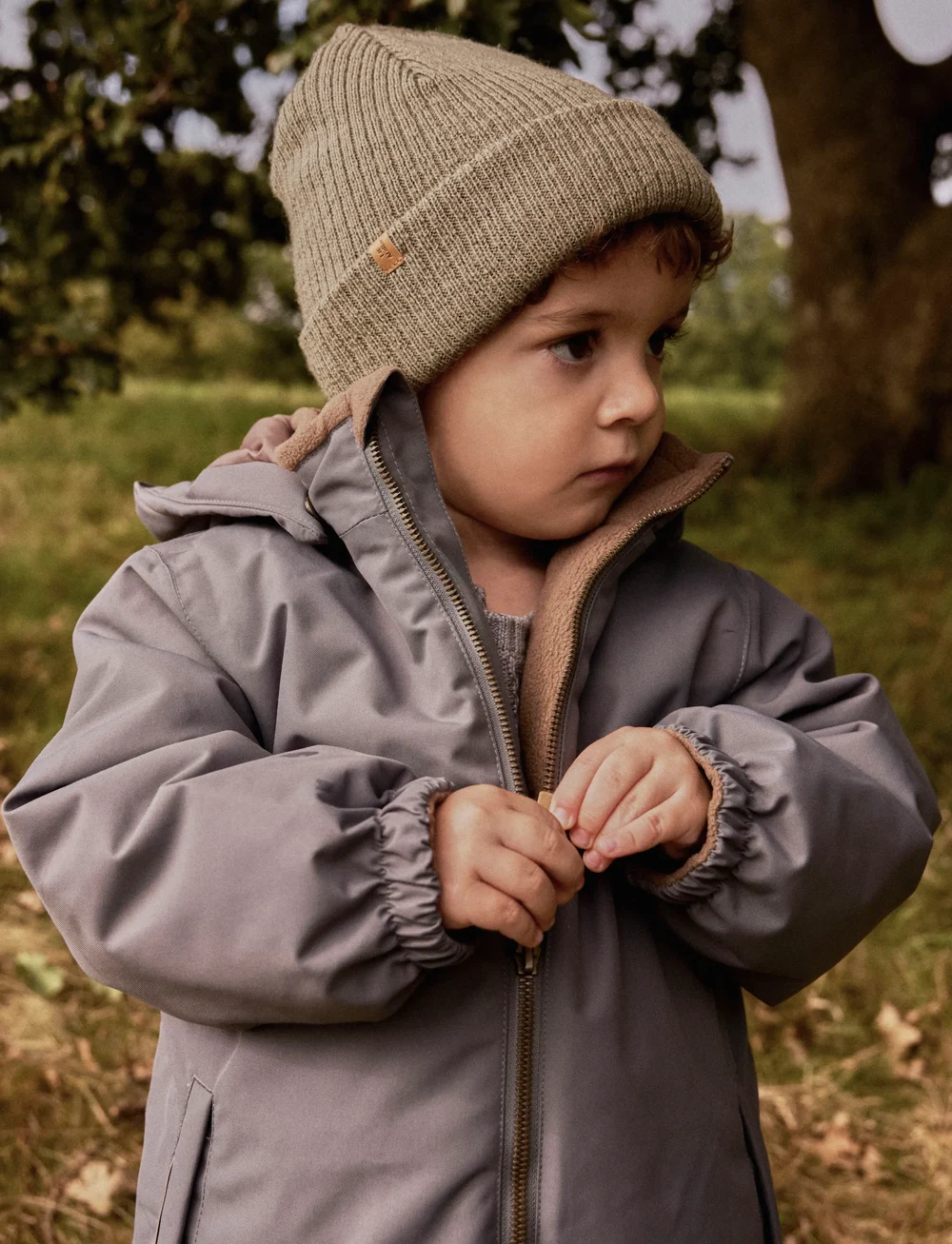 Lil'Atelier - NMNNANSON KNIT HAT1 LIL - vinterhuer - overland trek - 5