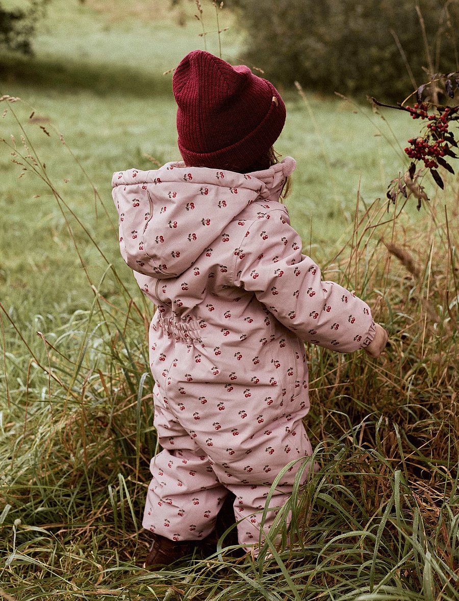 Lil'Atelier - NMNNANSON KNIT HAT1 LIL - pipot - red dahlia - 5