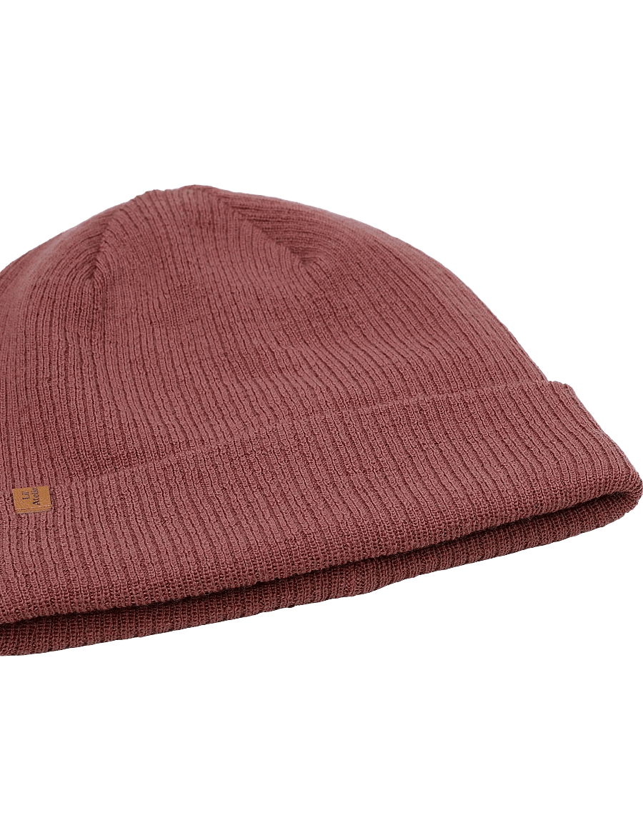 Lil'Atelier - NMNNANSON KNIT HAT1 LIL - kootud mütsid - withered rose - 2