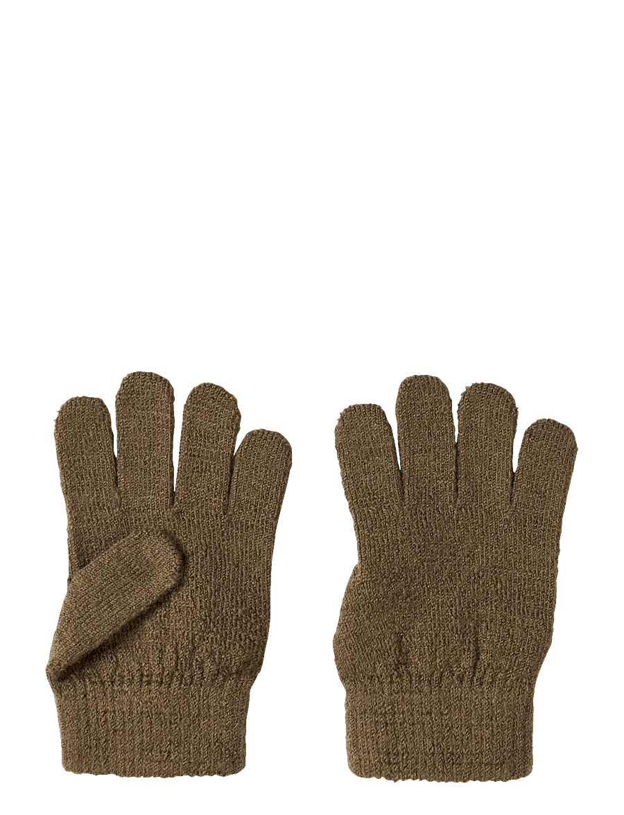Lil'Atelier - NMNNANSON KNIT GLOVES1 LIL - handschuhe - kangaroo - 0
