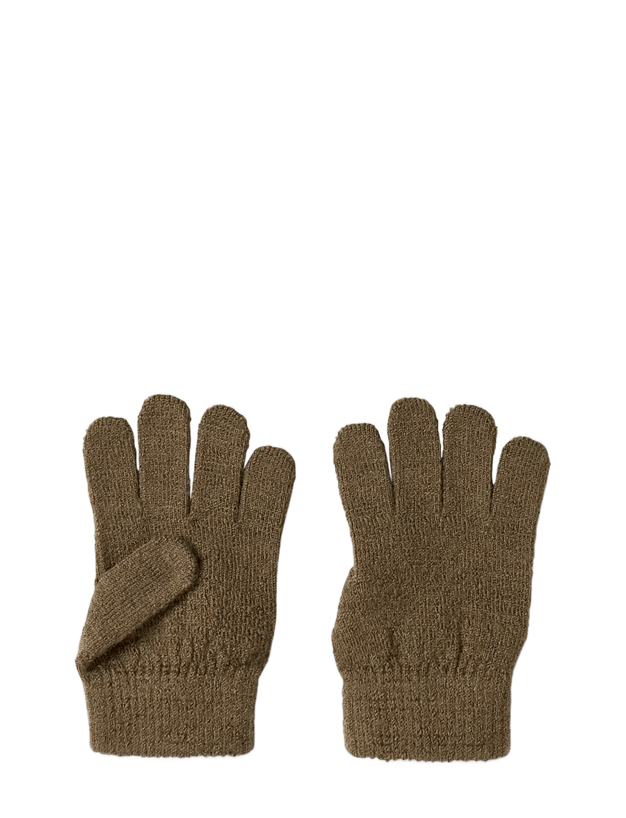 Lil'Atelier - NMNNANSON KNIT GLOVES1 LIL - handschuhe - kangaroo - 1