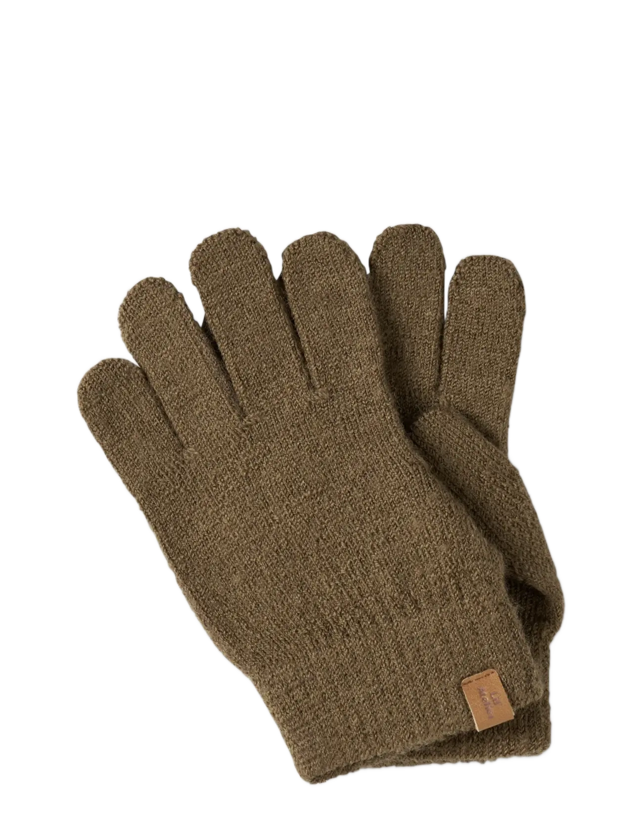 Lil'Atelier - NMNNANSON KNIT GLOVES1 LIL - handskar - kangaroo - 2