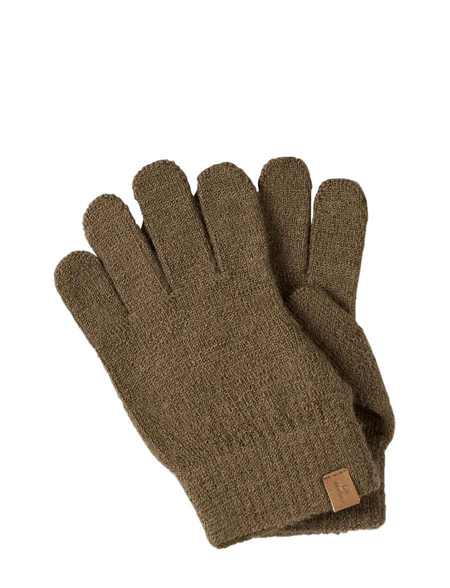 Lil'Atelier - NMNNANSON KNIT GLOVES1 LIL - handschuhe - kangaroo - 2
