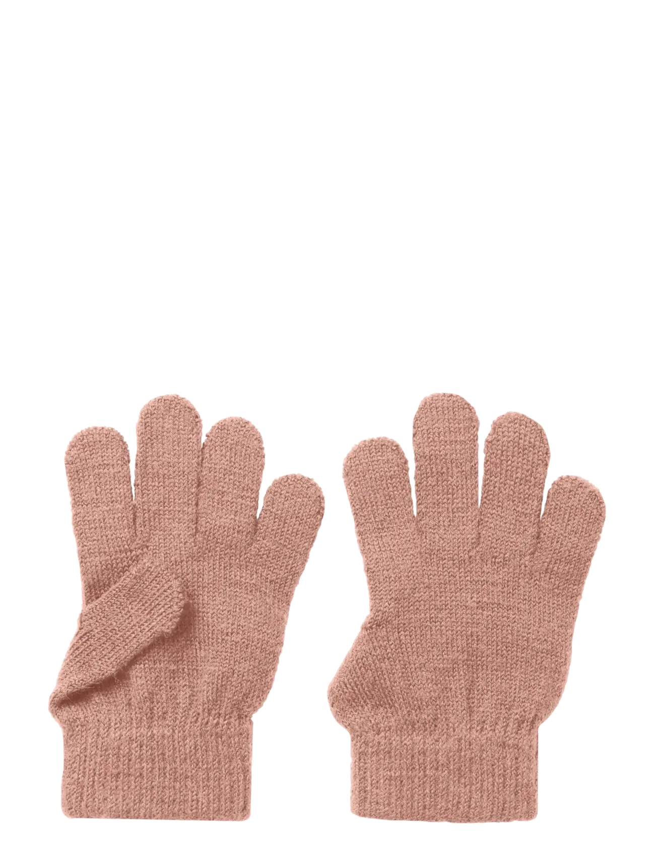 Lil'Atelier Nmnnanson Knit Gloves1 Lil, 3, Gloves & Mittens, Rosa - Gloves, Kinder
