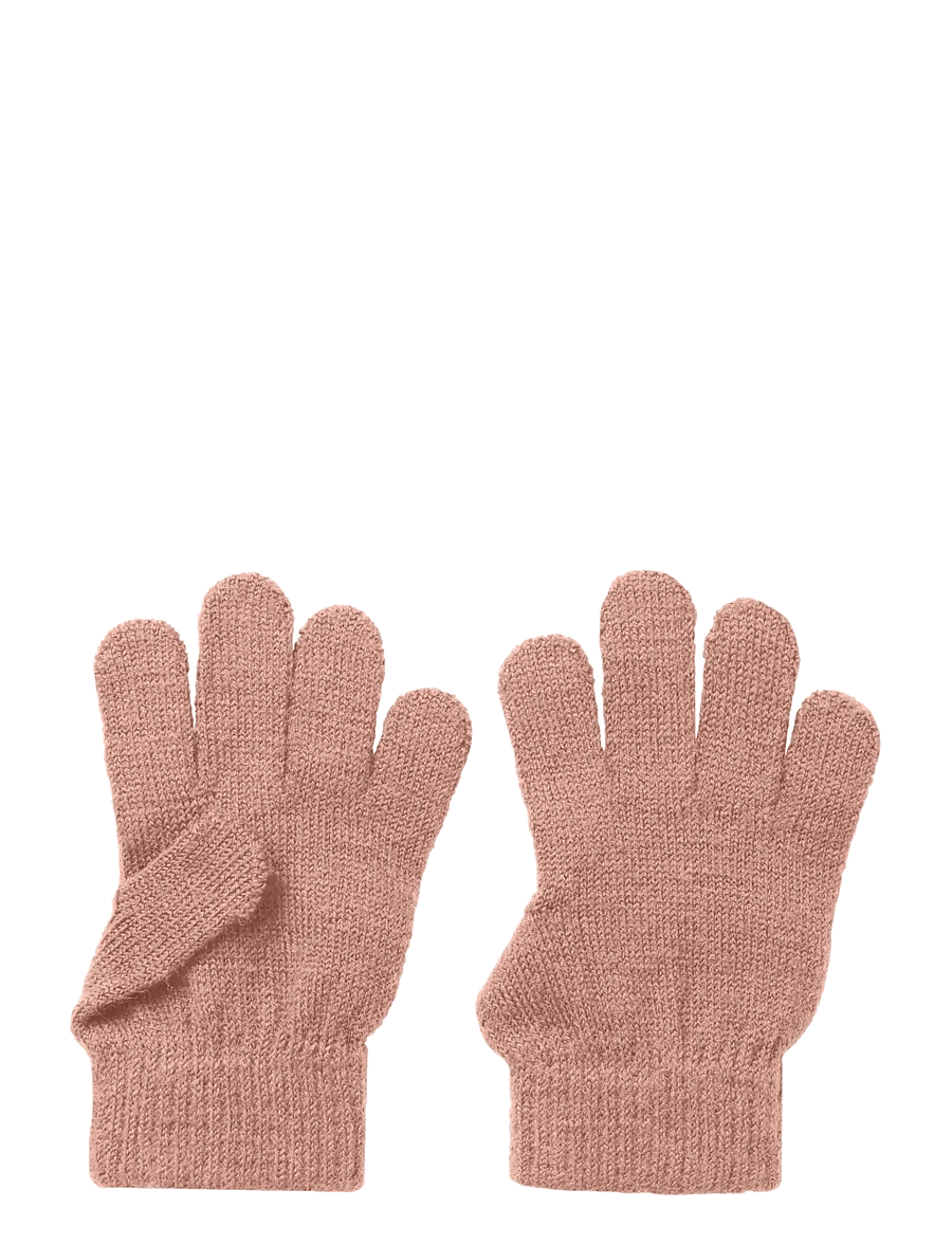 Lil'Atelier - NMNNANSON KNIT GLOVES1 LIL - handskar - misty rose - 0