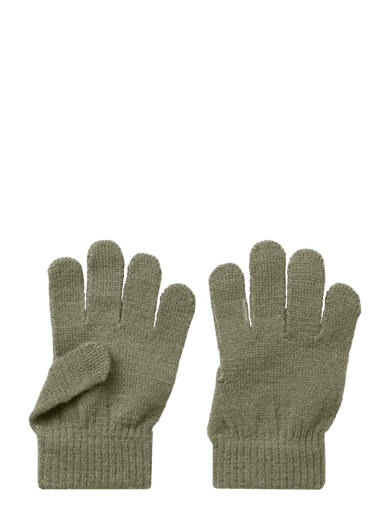 Lil'Atelier NMNNANSON KNIT GLOVES1 LIL - Vantar - OVERLAND TREK / khaki/green