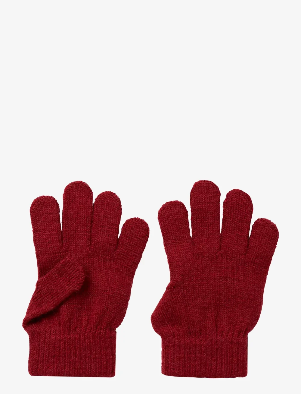 Lil'Atelier - NMNNANSON KNIT GLOVES1 LIL - handsker - red dahlia - 1