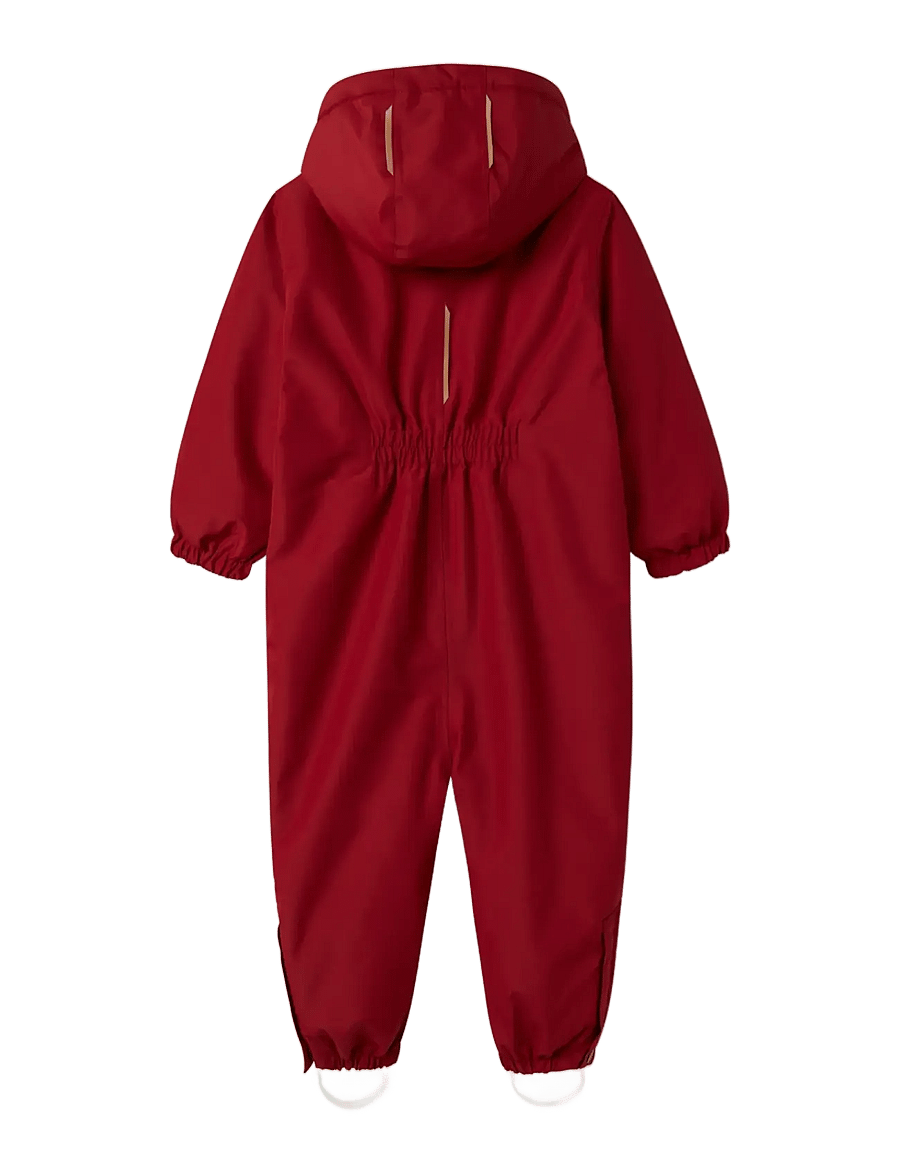 Lil'Atelier - NMFLASNOW10 SNOWSUIT FO LIL - vinteroveraller - red dahlia - 2