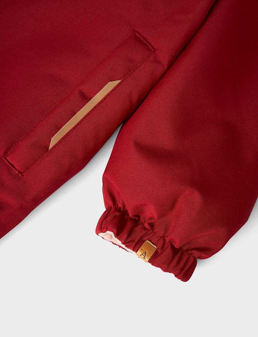 Lil'Atelier - NMFLASNOW10 SNOWSUIT FO LIL - vinteroveraller - red dahlia - 3