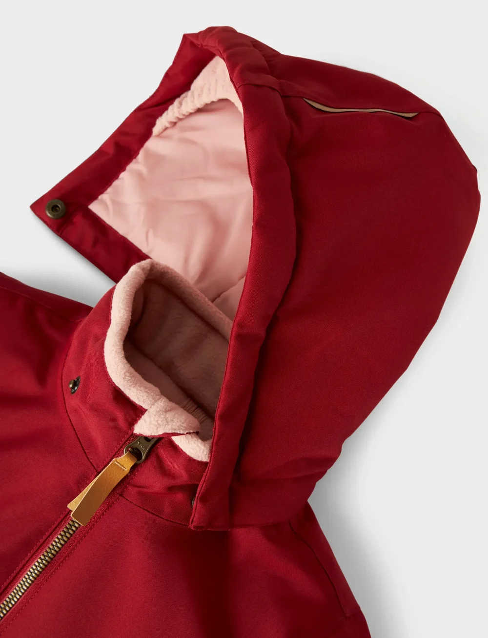 Lil'Atelier - NMFLASNOW10 SNOWSUIT FO LIL - talvihaalarit - red dahlia - 4