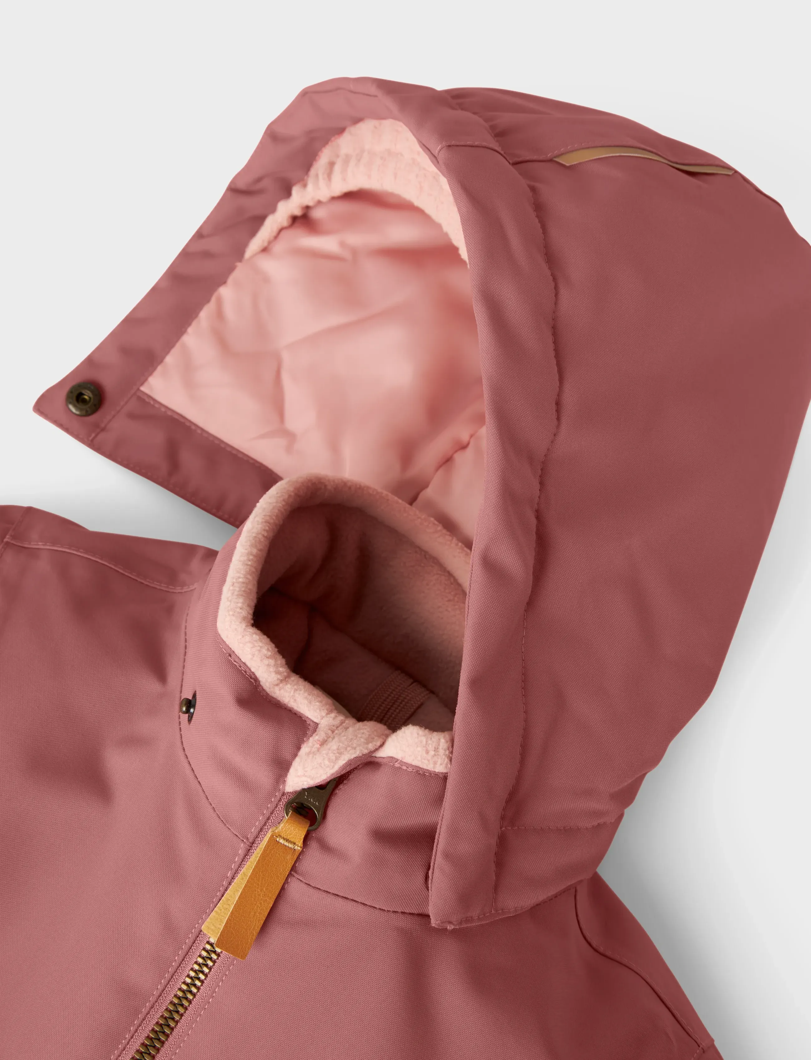 Lil'Atelier - NMFLASNOW10 SNOWSUIT FO LIL - Žieminiai kombinezonai - withered rose - 5