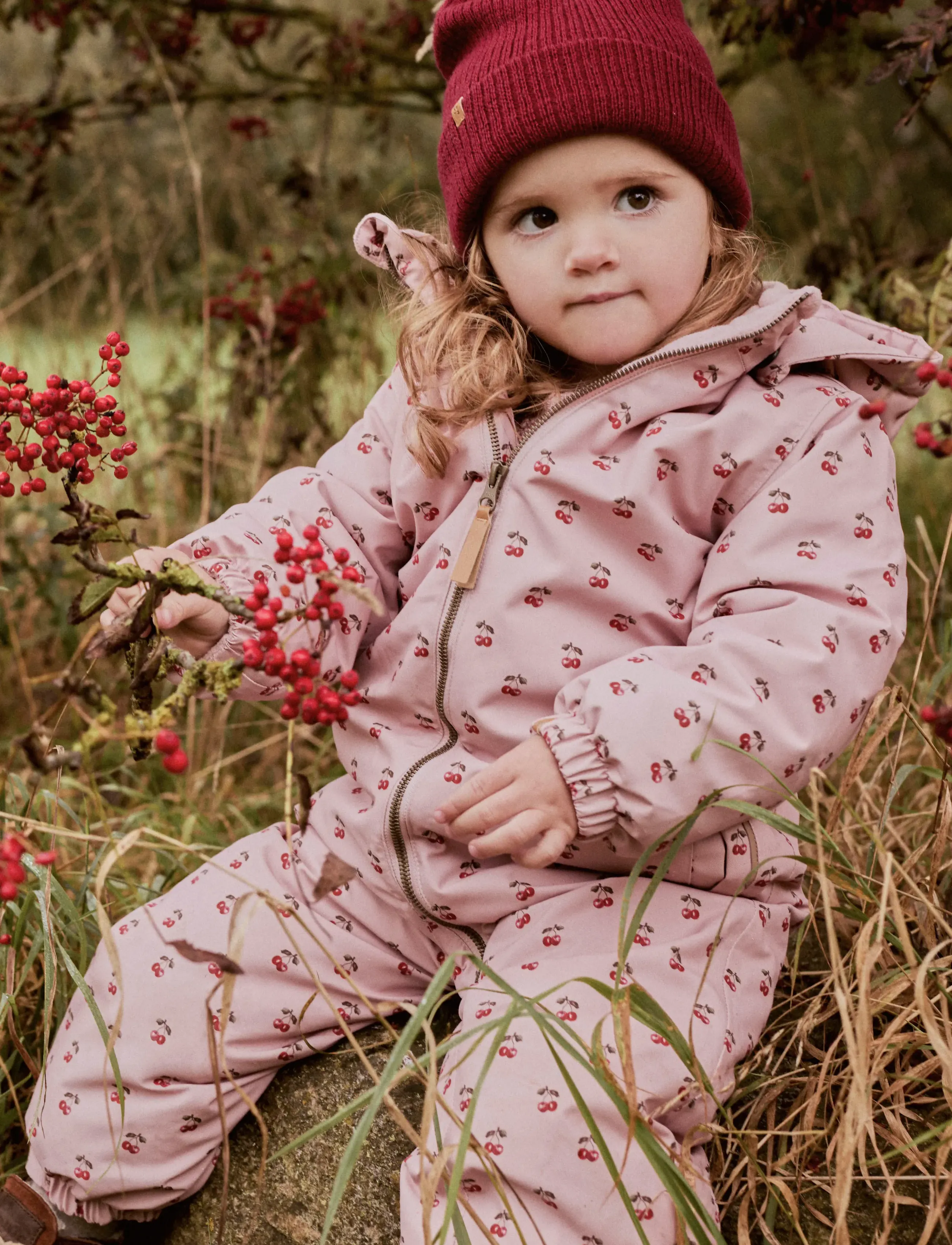 Lil'Atelier - NMFLASNOW10 SNOWSUIT AOP FO LIL - schneeanzug - misty rose - 0