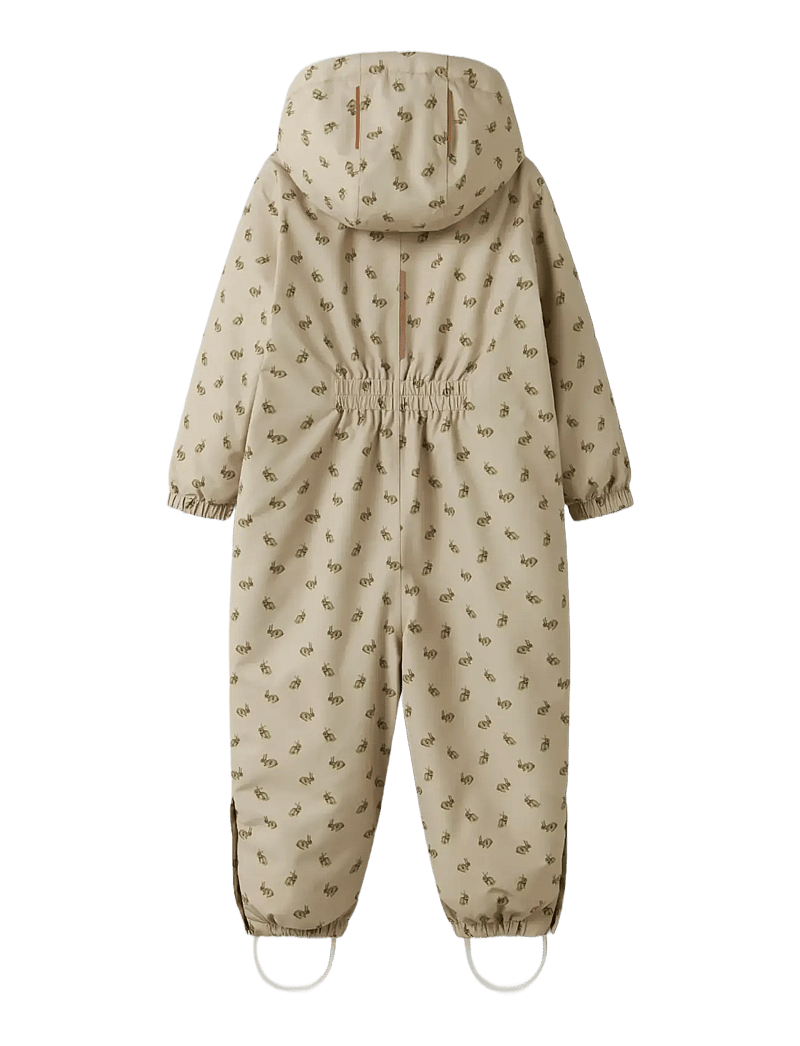 Lil'Atelier - NMFLASNOW10 SNOWSUIT AOP FO LIL - schneeanzug - oxford tan - 1