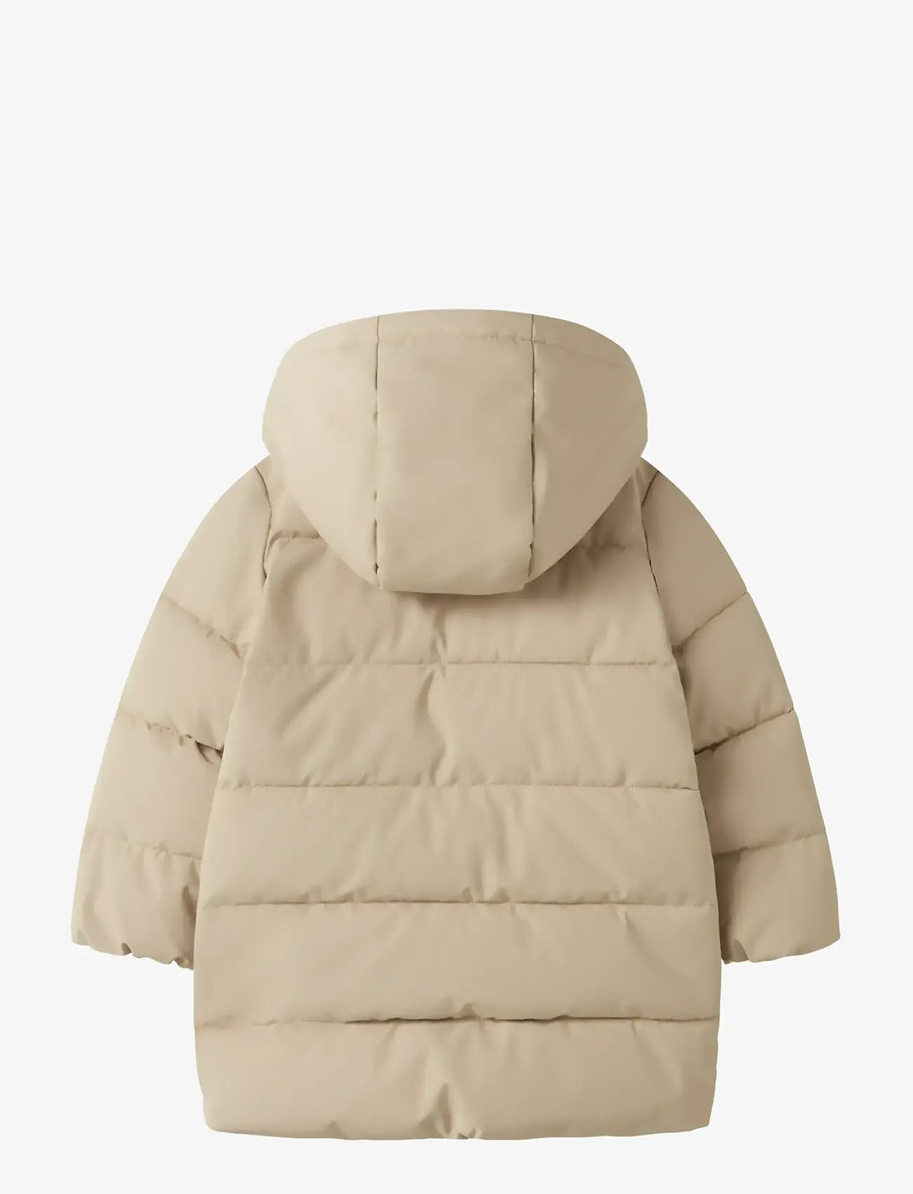 Lil'Atelier - NMFLAMEDOW03 PUFFER LONG JKT FO LIL - talvejope - oxford tan - 2