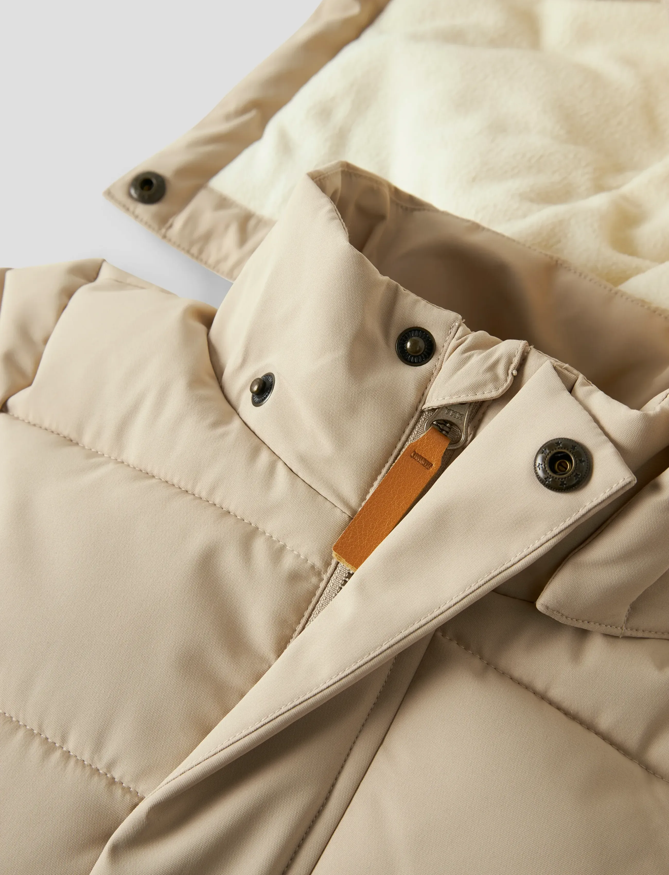 Lil'Atelier - NMFLAMEDOW03 PUFFER LONG JKT FO LIL - vetrarjakkar - oxford tan - 5