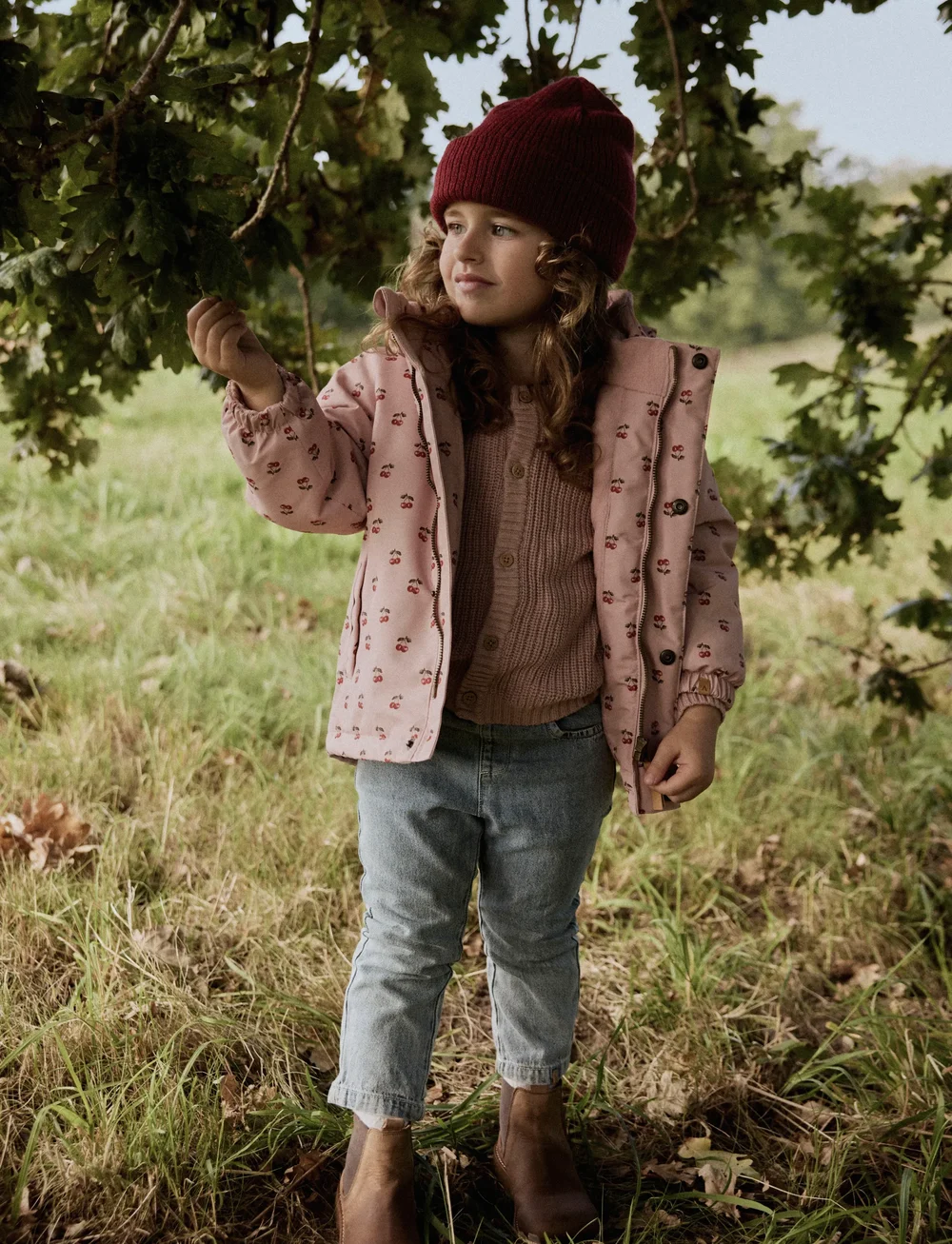 Lil'Atelier - NMFLASNOW10 JKT FO AOP1 LIL - daunen- und steppjacken - misty rose - 0