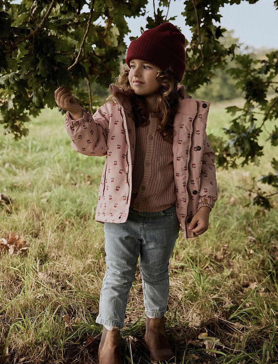 Lil'Atelier - NMFLASNOW10 JKT FO AOP1 LIL - gewatteerde jassen - misty rose - 0