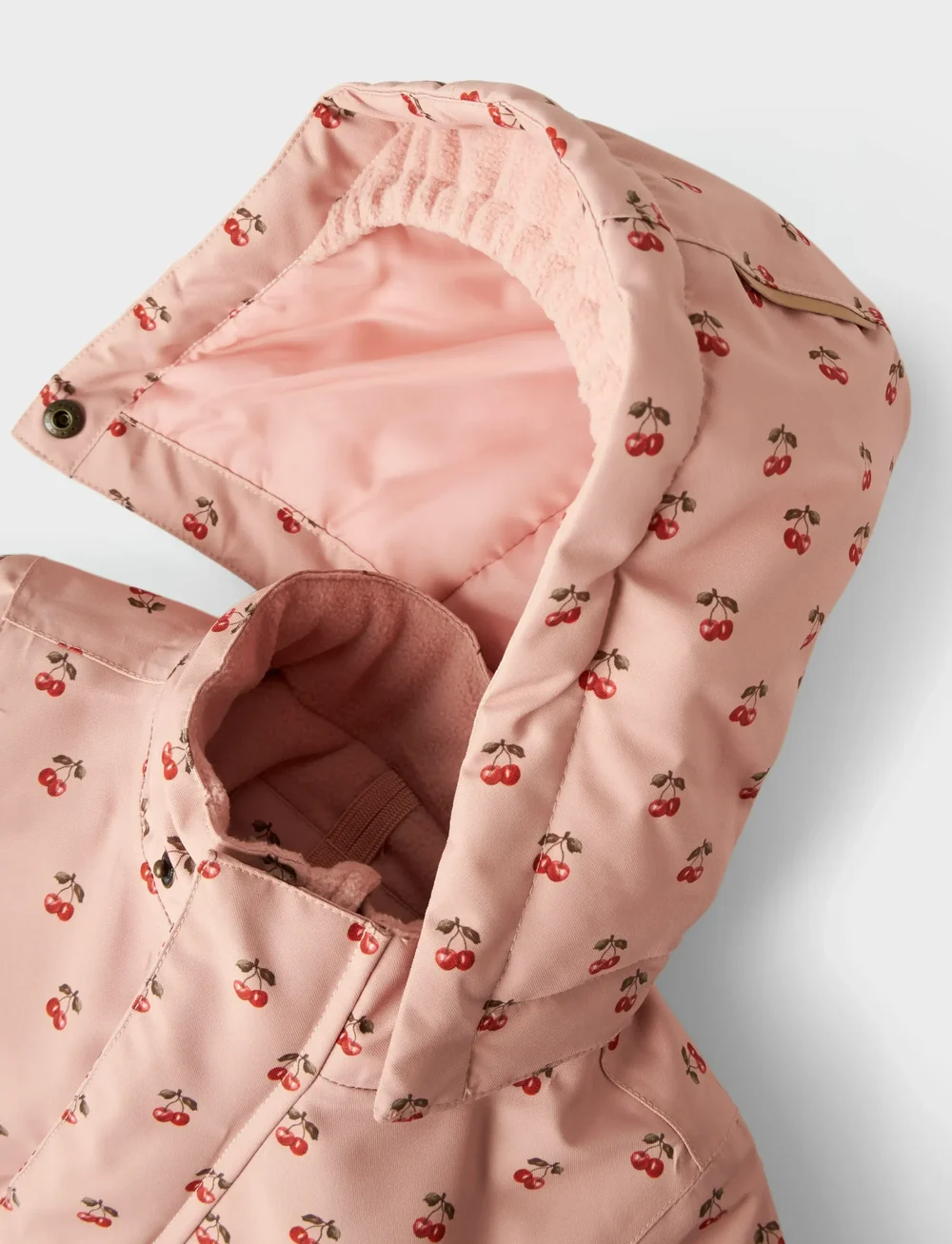 Lil'Atelier - NMFLASNOW10 JKT FO AOP1 LIL - daunen- und steppjacken - misty rose - 3