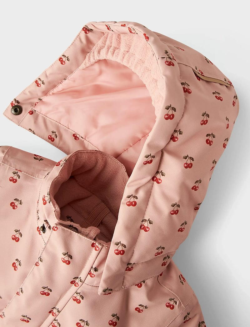 Lil'Atelier - NMFLASNOW10 JKT FO AOP1 LIL - veste rembourrée - misty rose - 3