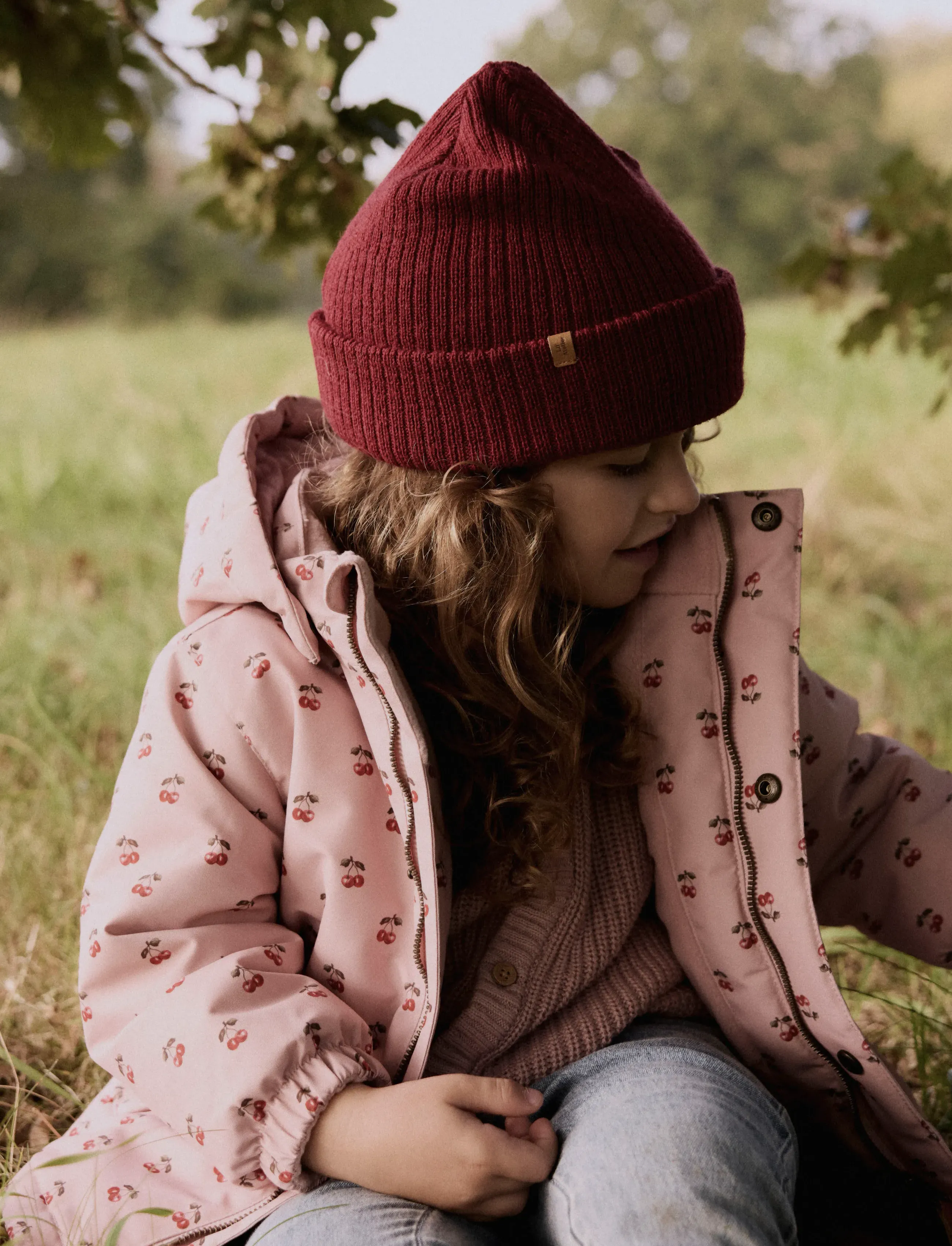 Lil'Atelier - NMFLASNOW10 JKT FO AOP1 LIL - gewatteerde jassen - misty rose - 4