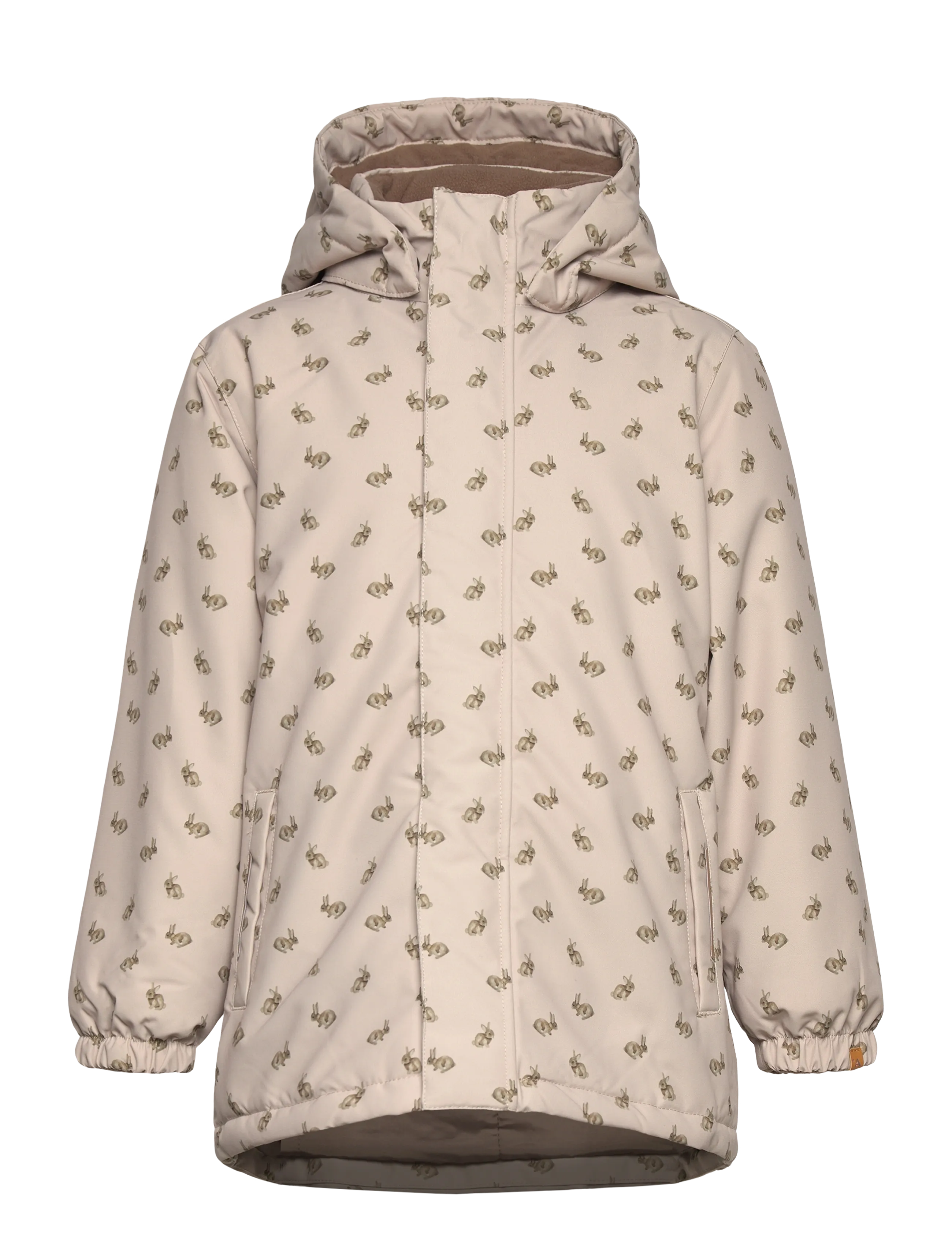 Lil'Atelier NMFLASNOW10 JKT FO AOP1 LIL - Jackor - OXFORD TAN / beige