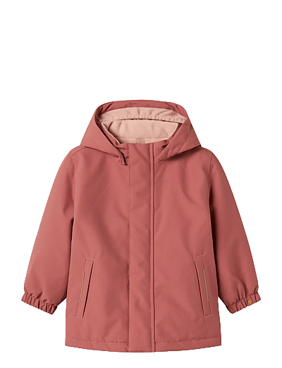 Lil'Atelier NMFLASNOW10 JKT SOLID FO LIL - Baby 0 bis 2 Jahren - WITHERED ROSE / red