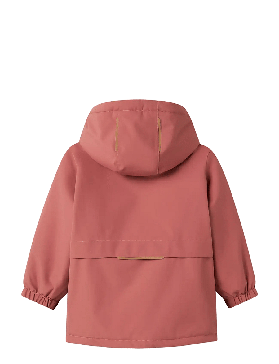 Lil'Atelier - NMFLASNOW10 JKT SOLID FO LIL - dunjakker - withered rose - 2