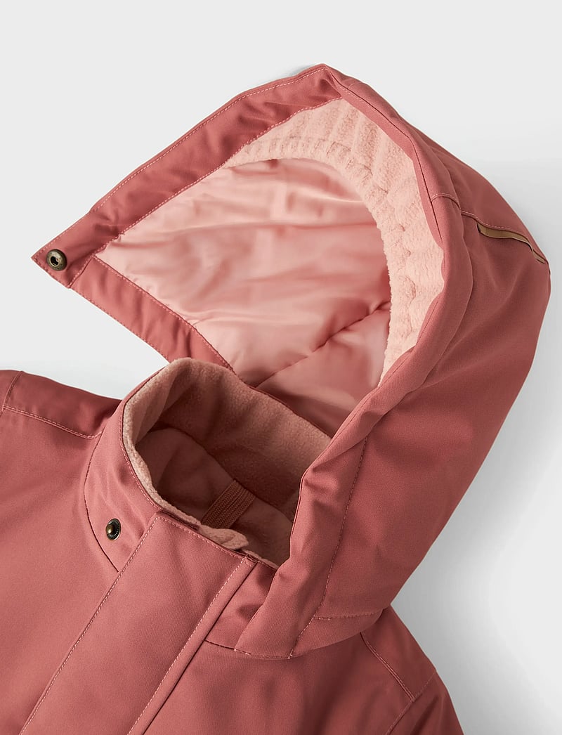 Lil'Atelier - NMFLASNOW10 JKT SOLID FO LIL - puhvis ja polsterdatud - withered rose - 5