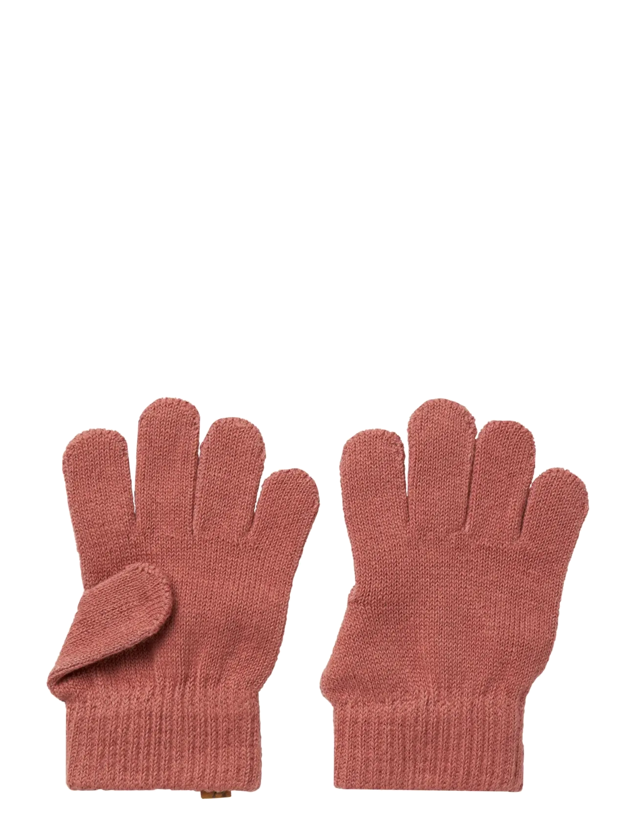 NMFNALU KNIT GLOVES1 LIL - WITHERED ROSE