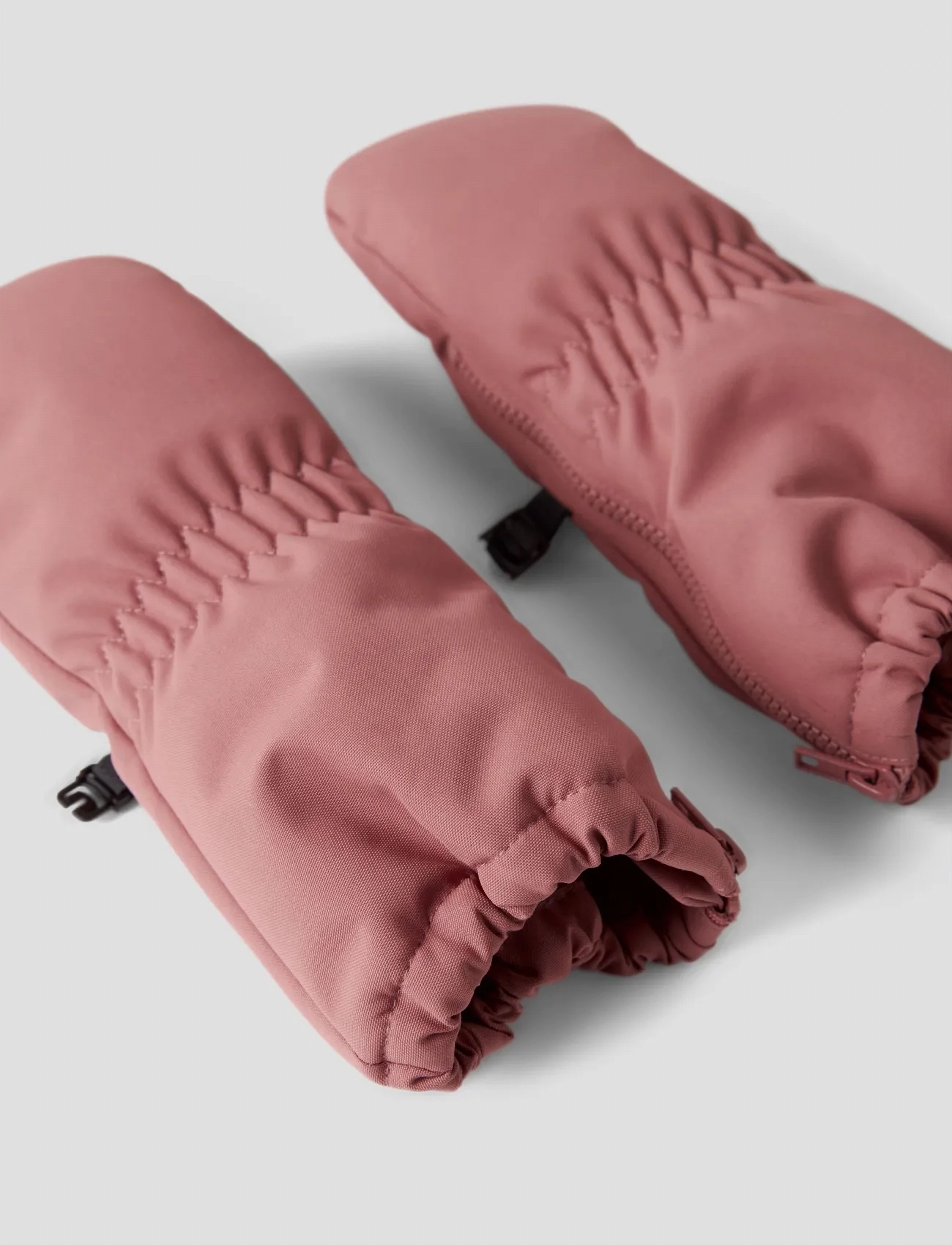 Lil'Atelier - NMFLASNOW10 MITTEN 1FO LIL - handsker - withered rose - 2