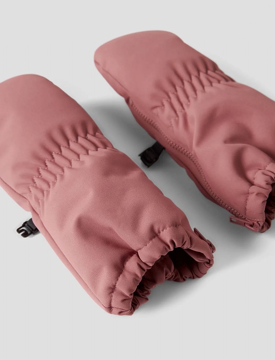 Lil'Atelier - NMFLASNOW10 MITTEN 1FO LIL - handschuhe - withered rose - 2