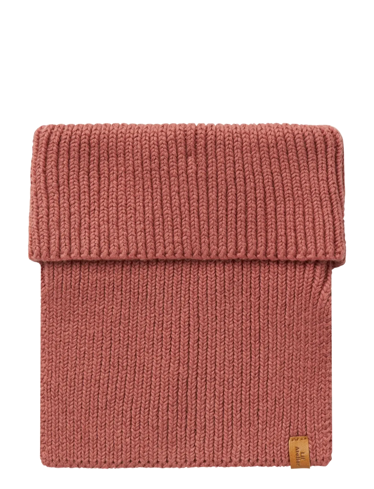Lil'Atelier Nmfnalu Knit Tube Scarf Lil, 47-48, Scarves & Neckwarmers, Rosa - Scarves, Kinder