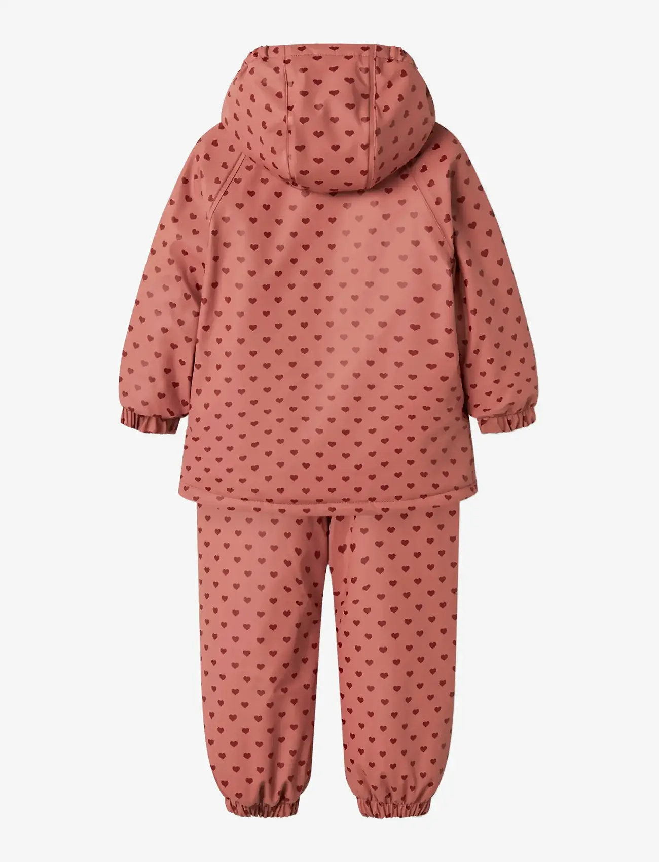 Lil'Atelier - NMFLADRY10 SET AOP FO LIL - regnsæt - withered rose - 1