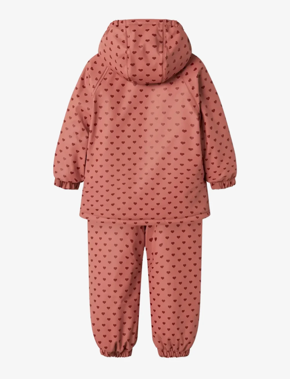 Lil'Atelier - NMFLADRY10 SET AOP FO LIL - regnsæt - withered rose - 1